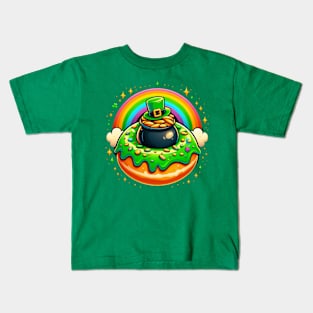 Pot 'O Gold Donut Kids T-Shirt